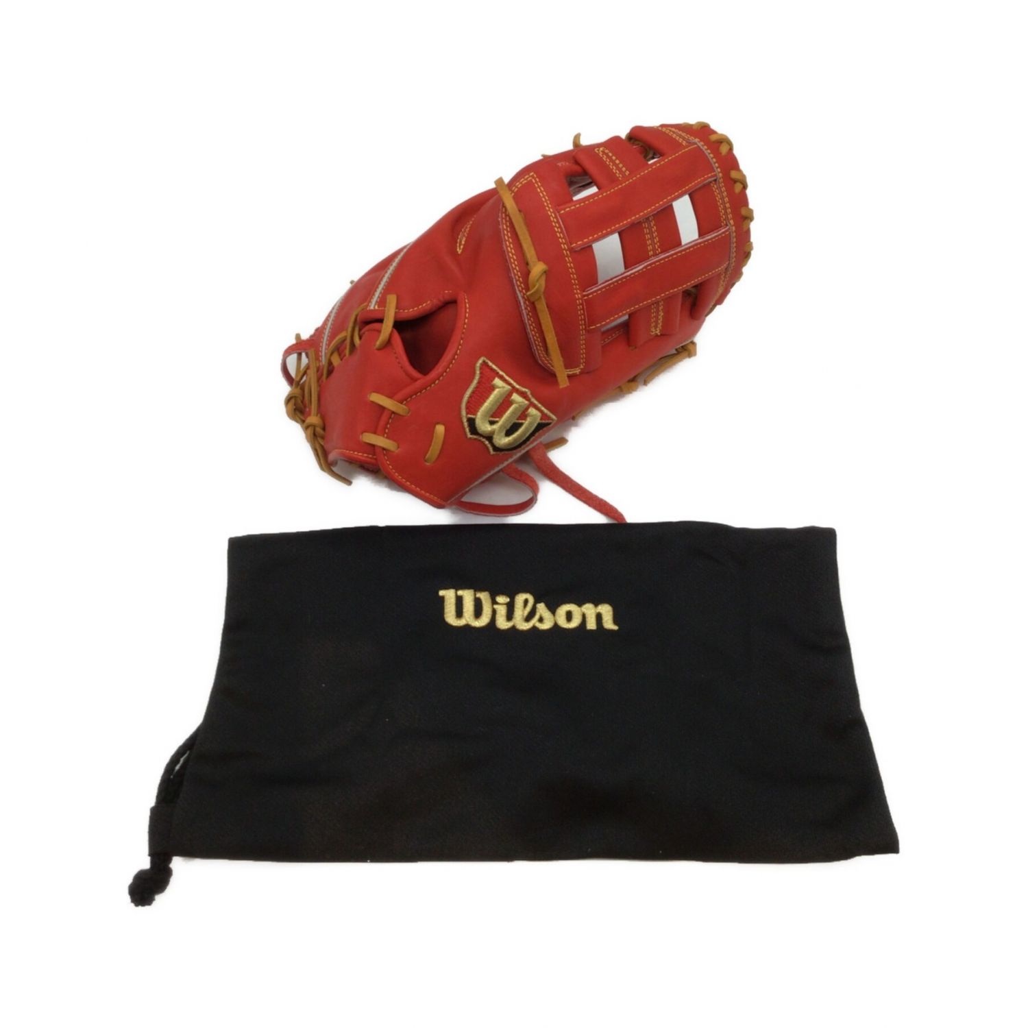 Wilson (ウィルソン) 硬式グローブ SIZE 約31cm オレンジ ファースト