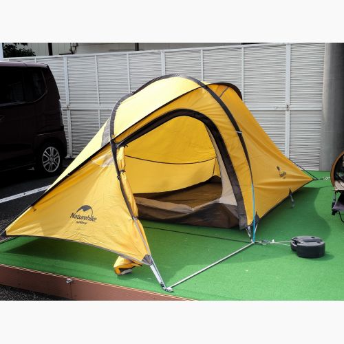 Naturehike (ネイチャーハイク) ソロテント フットプリント付 NH19ZP016 ハイビー3 約(200+110)x150x120㎝ 2～3人用