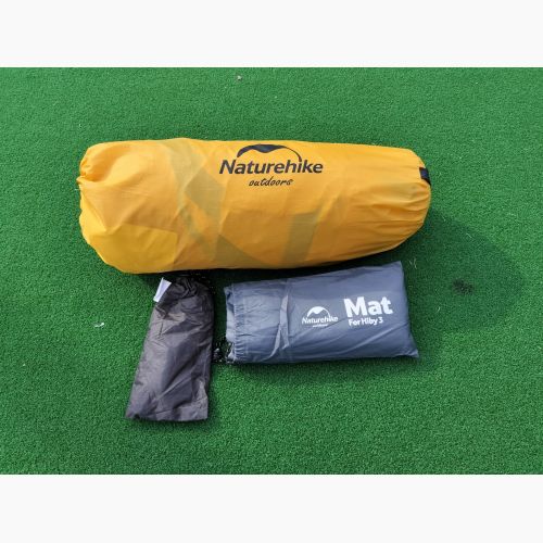 Naturehike (ネイチャーハイク) ソロテント フットプリント付 NH19ZP016 ハイビー3 約(200+110)x150x120㎝ 2～3人用