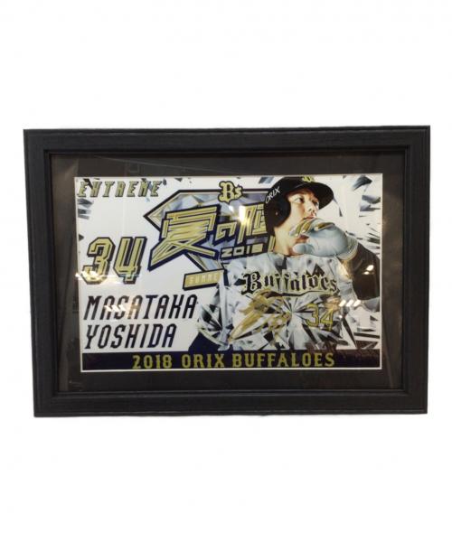 吉田正尚 夏の陣限定直筆サインフォト オリックスバファローズ 吉田