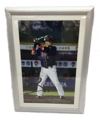 オリックス・バファローズ 応援グッズ 六切りワイド 2016サードユニ 直筆サイン入りフォト 中島裕之