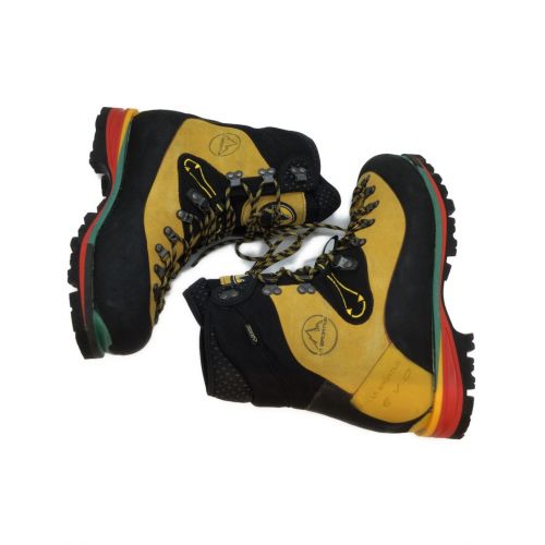 LA SPORTIVA (スポルティバ) トレッキングシューズ メンズ SIZE EU43 イエロー×ブラック ネパールエヴォ GTX 冬期用 GORE-TEX