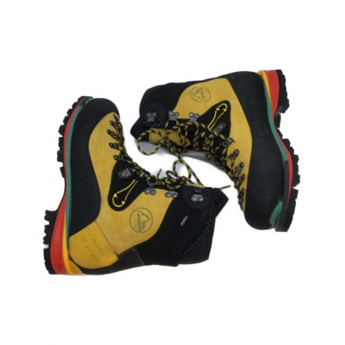 LA SPORTIVA (スポルティバ) トレッキングシューズ メンズ SIZE EU43 イエロー×ブラック ネパールエヴォ GTX 冬期用 GORE-TEX