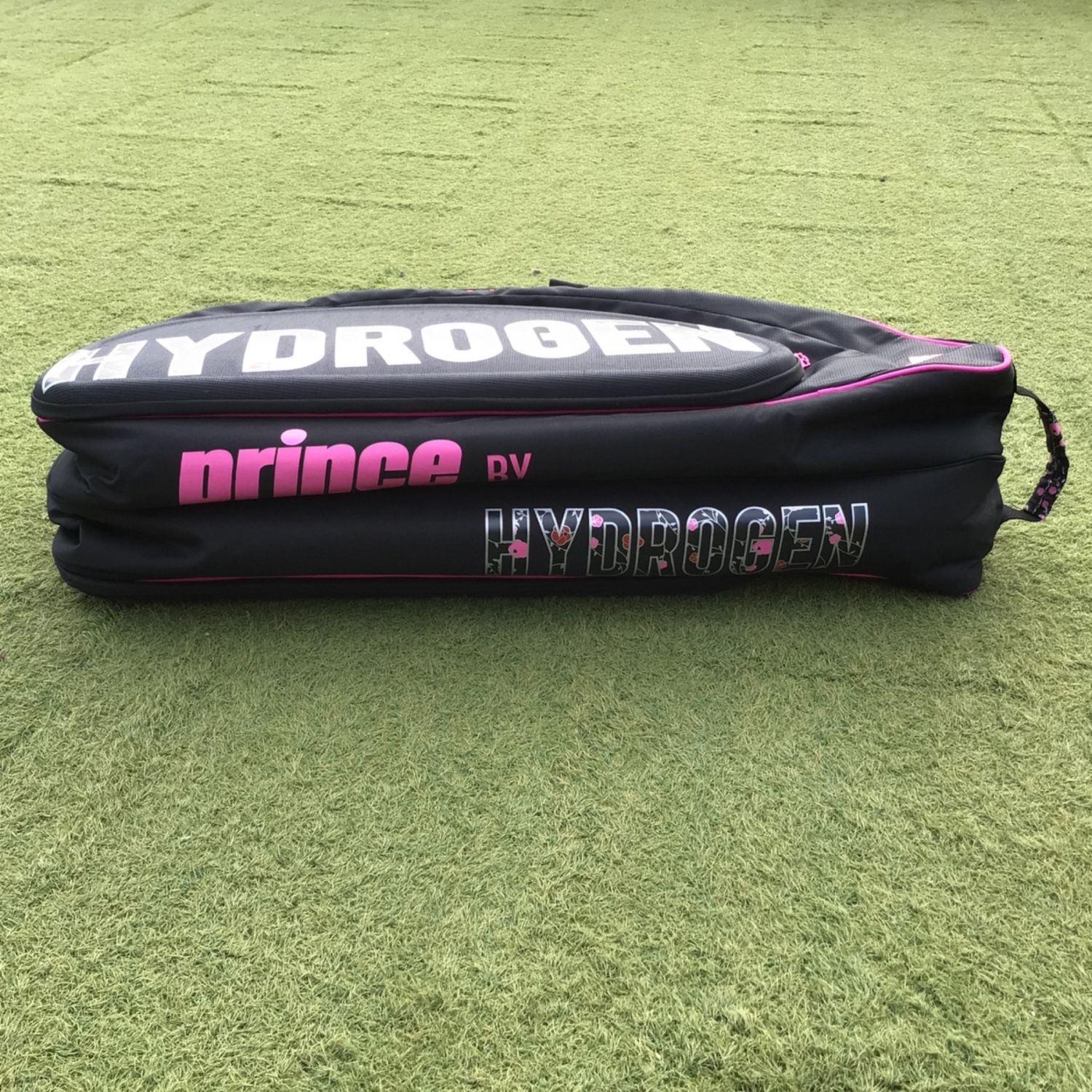 PRINCE×HYDROGEN テニスバッグ 6本収納 レッドマリー6R 2022年モデル