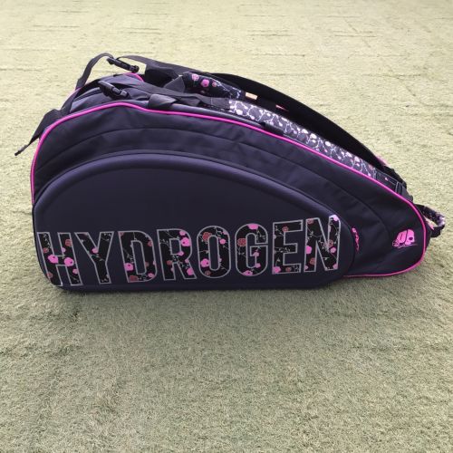 PRINCE×HYDROGEN テニスバッグ 6本収納 レッドマリー6R 2022年