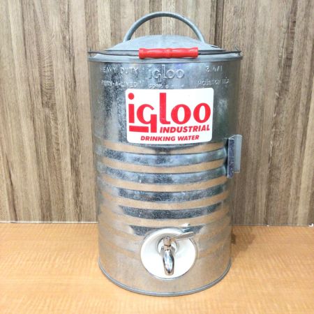 iGloo (イグルー) ウォータージャグ 3ガロン(約11.3L) 廃盤希少品 メタルジャグ コックカスタム