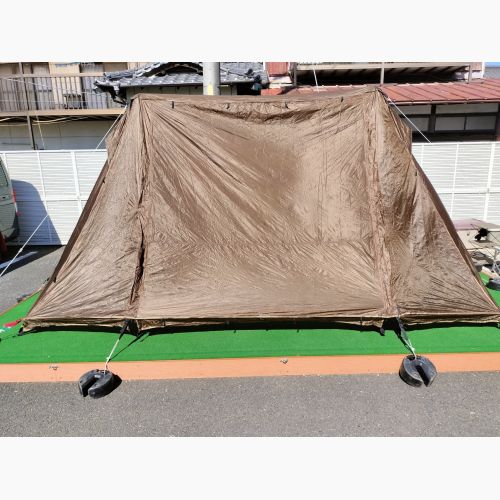 DOD (ディーオーディー) シェルター TT5-821-BR ヨンヨンベース ブラウン 約420×370×210cm 2~4人用