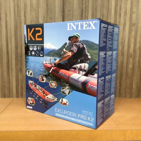 INTEX (インテックス) インフレータブルカヤック 約384×94×46cm EXCURSION PRO K2