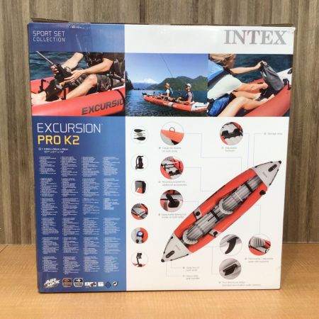 INTEX (インテックス) インフレータブルカヤック 約384×94×46cm EXCURSION PRO K2