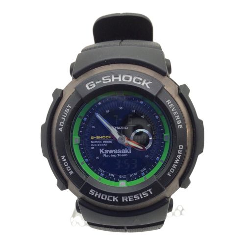 CASIO (カシオ) 腕時計 Kawasaki Racing Teamモデル G-SHOCK G-300KRT 動作確認済み ラバー