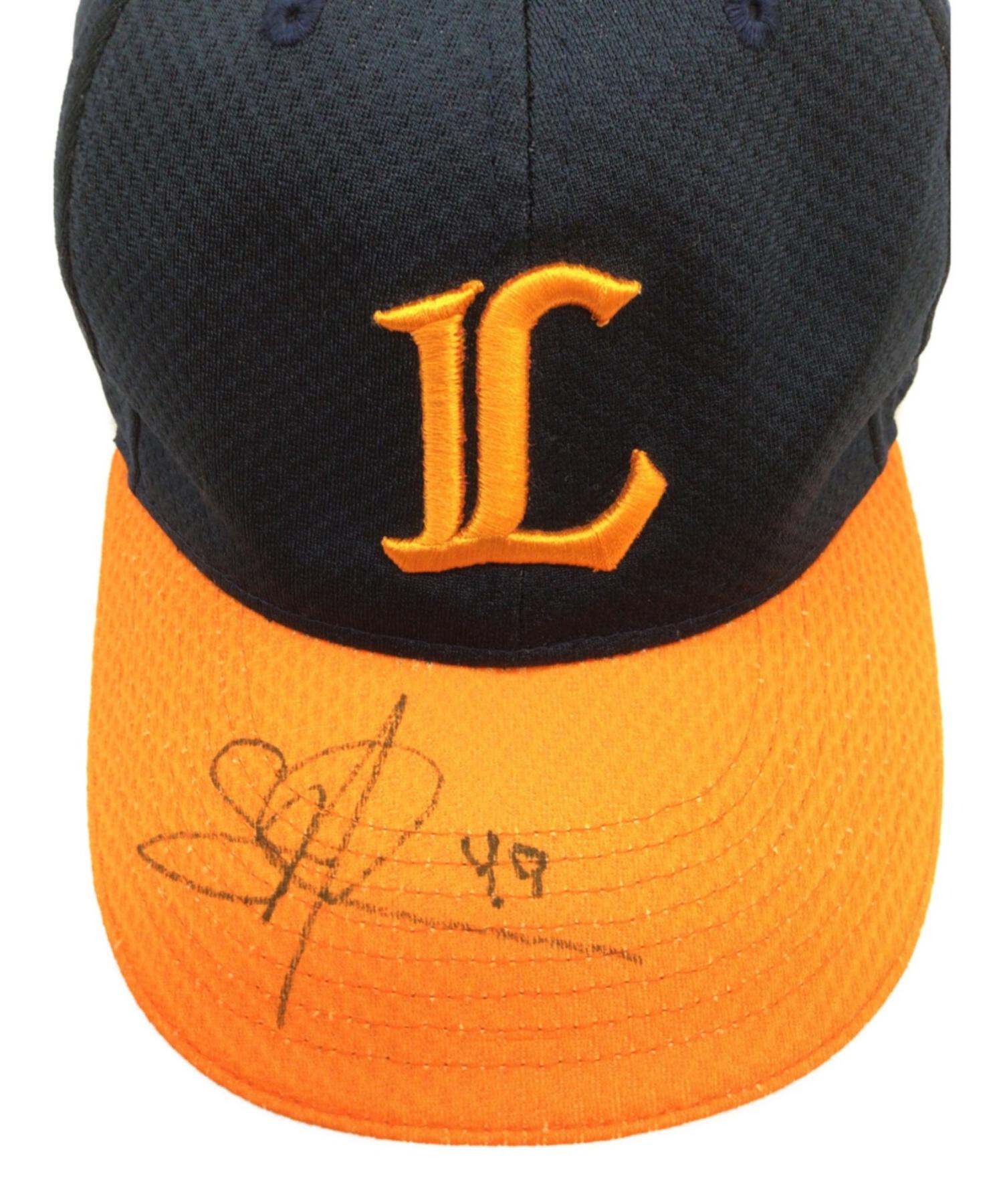 埼玉西武ライオンズ オレンジリボン運動限定キャップ プロモデル SIZE