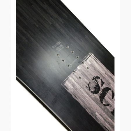 SCOOTER (スクータ) スノーボード 153cm ブラック 19-20  国産（OGASAKA工場）ボード 2x4 キャンバー SCT