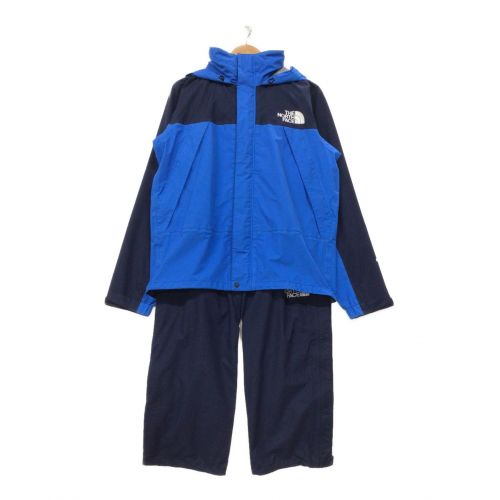 THE NORTH FACE (ザ ノース フェイス) トレッキングウェアセット メンズ SIZE M ブルー レインテックス フライト GORE-TEX NP11625