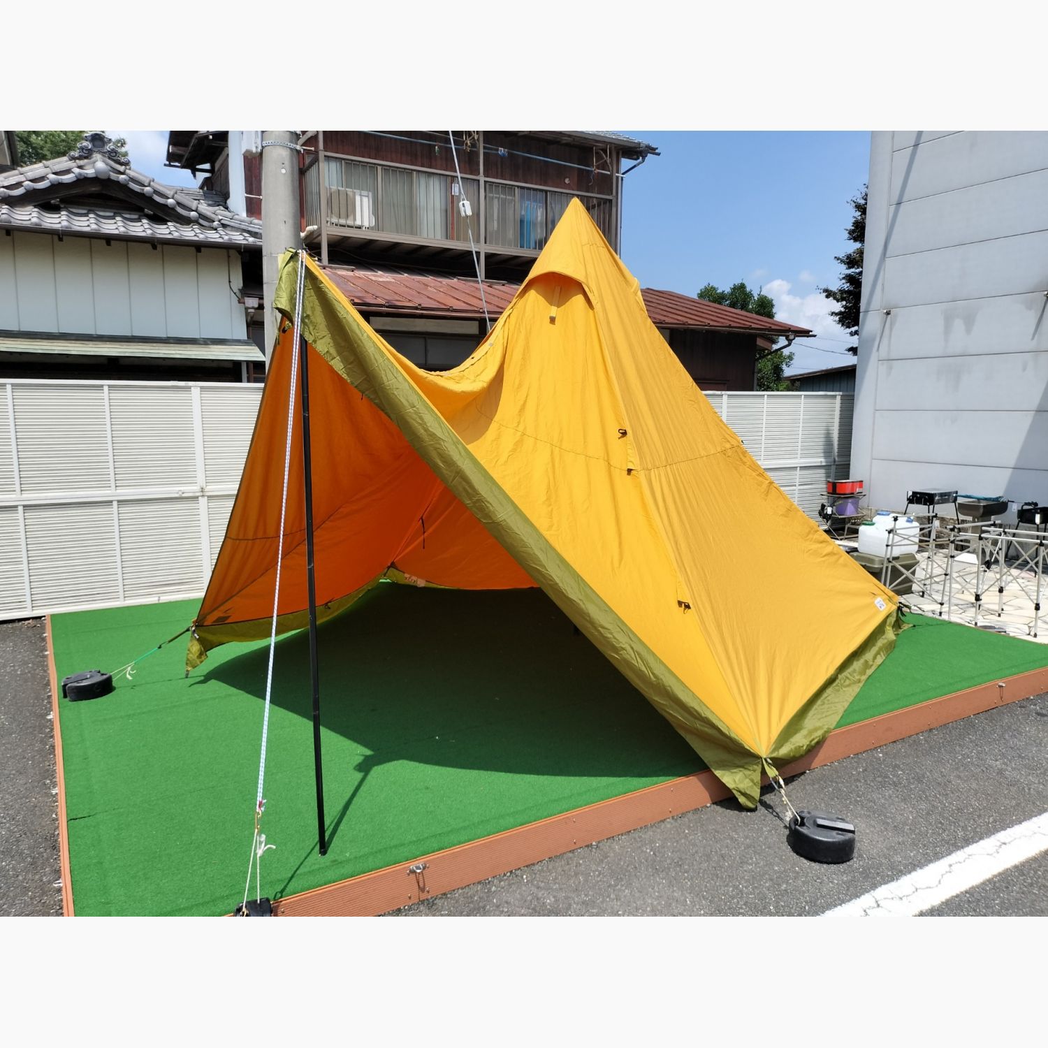 tentmark DESIGNS (テンマクデザイン) モノポールテント TM-19CTDS サーカスTC DX ソルムバージョン  約350×380cm 2～3人用｜トレファクONLINE