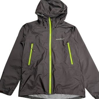 mont-bell (モンベル) トレッキングウェア(レインウェア) メンズ SIZE L グレー×イエロー GORE-TEX ストームクルーザージャケット 1128531