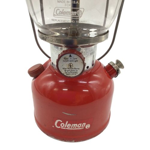 Coleman (コールマン) ガソリンランタン 1964年1月製 200A レッドボーダー