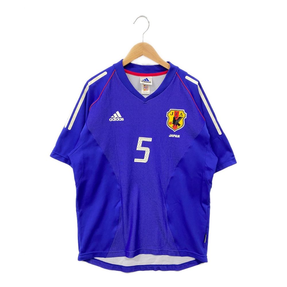 日本代表 サッカーユニフォーム 2002年1st 【5】 稲本 潤一 SIZE O(XL 