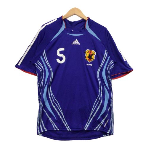 日本代表 (ニホンダイヒョウ) サッカーユニフォーム Adidas 2006年1st 【5】 宮本 恒靖 SIZE L レプリカ
