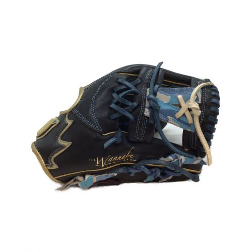 Wilson (ウィルソン) 内野用軟式グローブ ワナビーヒーロー RHC5WH ブラック×カモフラ