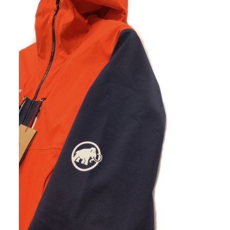 MAMMUT (マムート) トレッキングウェア(ジャケット) メンズ SIZE XL オレンジ×ネイビー Haldigrat HS Hooded Jacket 1010-27390 未使用品