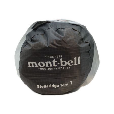 mont-bell (モンベル) ソロテント 別売レインフライ・グラウンドシート付 1122648 ステラリッジテント1 90×210×105cm 1人用