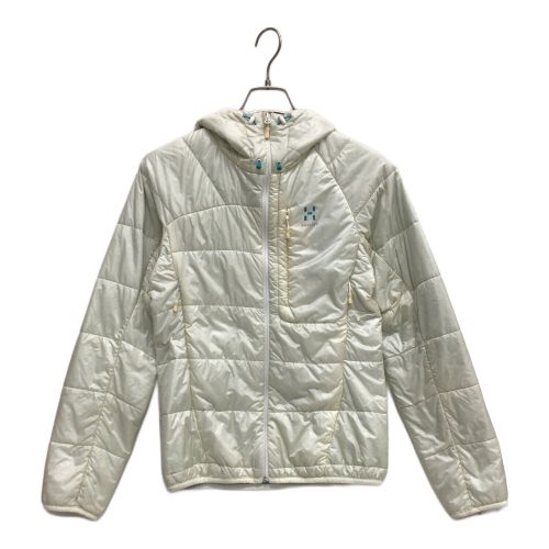 HAGLOFS (ホグロフス) アウトドアウェア(ジャケット) レディース SIZE S ホワイト×スカイブルー BARRIER PRO II HOOD 602321