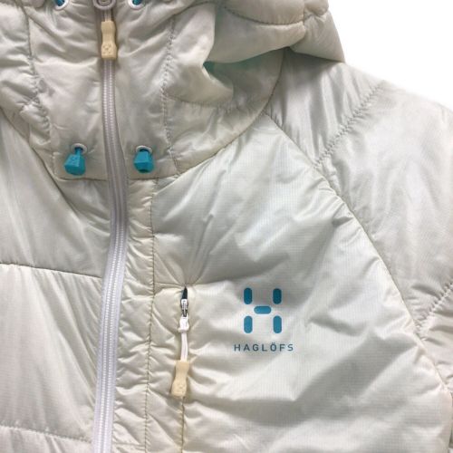 HAGLOFS (ホグロフス) アウトドアウェア(ジャケット) レディース SIZE S ホワイト×スカイブルー BARRIER PRO II HOOD 602321