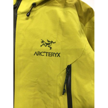 ARC'TERYX (アークテリクス) トレッキングウェア(ジャケット) メンズ SIZE S イエロー サンウエスト カナダ製 経年品の為劣化の恐れ有 ベータARジャケット