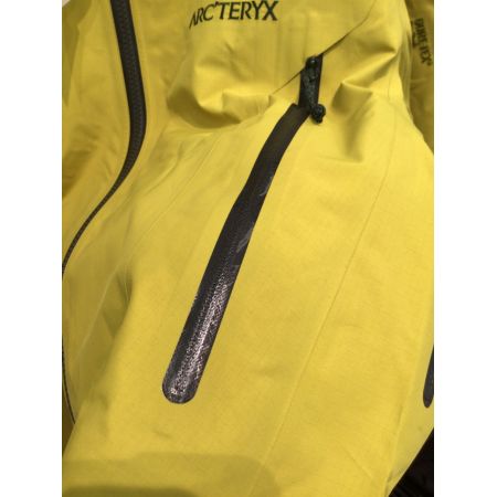 ARC'TERYX (アークテリクス) トレッキングウェア(ジャケット) メンズ SIZE S イエロー サンウエスト カナダ製 経年品の為劣化の恐れ有 ベータARジャケット