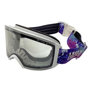 SWANS (スワンズ) ゴーグル ホワイト レンズにキズ有 2022/23モデル RACAN