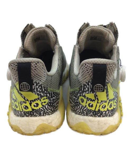 adidas (アディダス) ゴルフシューズ メンズ SIZE 28cm グレー×イエロー  コードカオス22 BOA GX0199