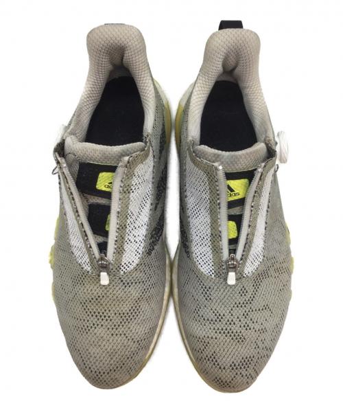 adidas (アディダス) ゴルフシューズ メンズ SIZE 28cm グレー×イエロー  コードカオス22 BOA GX0199