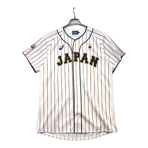 日本代表 (ニホンダイヒョウ) 応援グッズ SIZE L ホワイト asics 2019年WBSCプレミア12 【7】松田宣浩 ユニフォーム BAK713