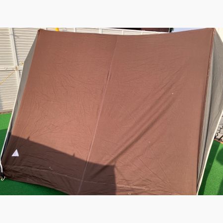 pajamamoon (パジャマムーン) A型テント 受注生産品 カラー：ショコラ カーテン：半円 リトルウィング3 200x200160cm 2～3人用