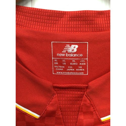 リヴァプール サッカーユニフォーム メンズ SIZE XXL レッド NEW BALANCE 2015-16年ホーム 【10】フィリペ・コウチーニョ・コレイア