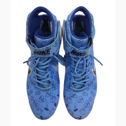 NIKE (ナイキ) 野球スパイク メンズ SIZE 29.5cm スカイブルー 日本未発売モデル Alpha Huarache Elite 3 Mid Blue Limited Father's Day DA1675-104