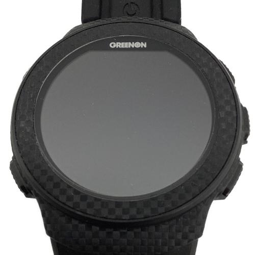 GREEN ON (グリーンオン) ゴルフGPSナビ ブラック ザ・ゴルフウォッチ A1Ⅱ