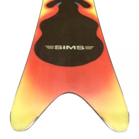 SIMS (シムス) パウダーボード  SOLO 159cm　 ブラック 4X4 キャンバー SOLO 23-24年モデル