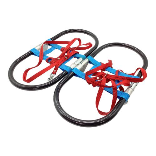 スノーシュー ブラック×レッド×ブルー アルミワカン