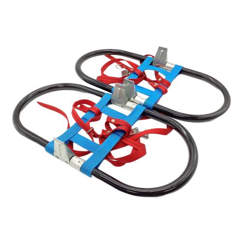 スノーシュー ブラック×レッド×ブルー アルミワカン