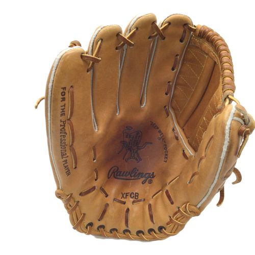 RAWLINGS (ローリングス) 硬式グローブ 約31cm キャメル MADE IN U.S.A. FASTBACK 投手用 左投げ用 XFCB