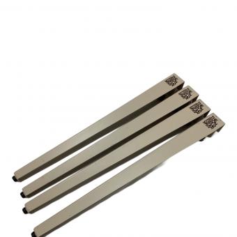 THE IRON FIELD GEAR (アイアンフィールドギア) ファニチャーアクセサリー 70cm ベージュ 4本組 鉄の足