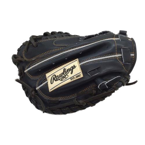 RAWLINGS (ローリングス) キャッチャーミット　硬式グローブ 約24cm ブラック 2024年モデル HOHR キャッチャーミット GH4HPJMF