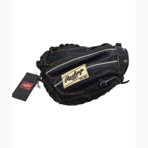 RAWLINGS (ローリングス) キャッチャーミット　硬式グローブ 約24cm ブラック 2024年モデル HOHR キャッチャーミット GH4HPJMF 未使用品