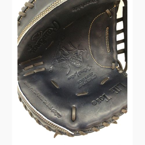 RAWLINGS (ローリングス) キャッチャーミット　硬式グローブ 約24cm ブラック 2024年モデル HOHR キャッチャーミット GH4HPJMF 未使用品