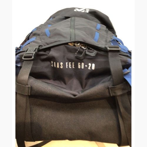 MILLET (ミレー) バックパック 80L ネイビー SAAS FEE 60+20 背面長40cm以下 50L～(テント泊) MIS0637