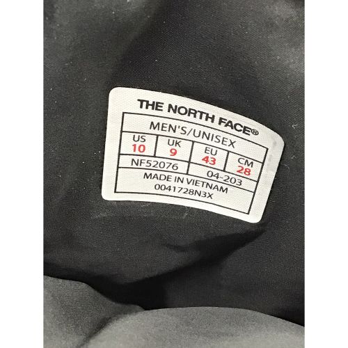 THE NORTH FACE (ザ ノース フェイス) アウトドアウェア(シューズ) メンズ SIZE 28cm ブラック ヌプシ ブーティ ウォータープルーフ ロゴ ショート NF52076