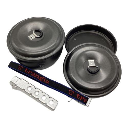 trangia (トランギア) クッカー ブラックバージョン・バンド/予備蓋/ハンドル付 ツンドラ3ミニ