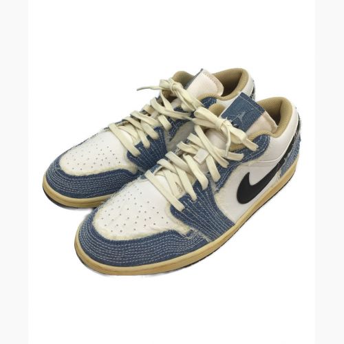 NIKE (ナイキ) スニーカー メンズ SIZE 30cm ホワイト×ブルー 2023年モデル AIR JORDAN1 LOW SE FN7670-493