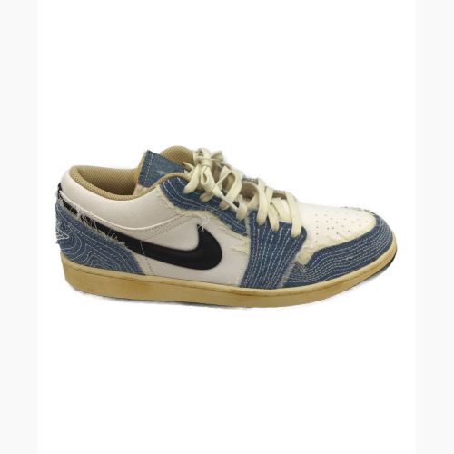 NIKE (ナイキ) スニーカー メンズ SIZE 30cm ホワイト×ブルー 2023年モデル AIR JORDAN1 LOW SE FN7670-493